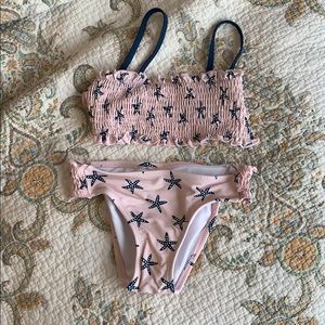 Girls starfish swimsuit